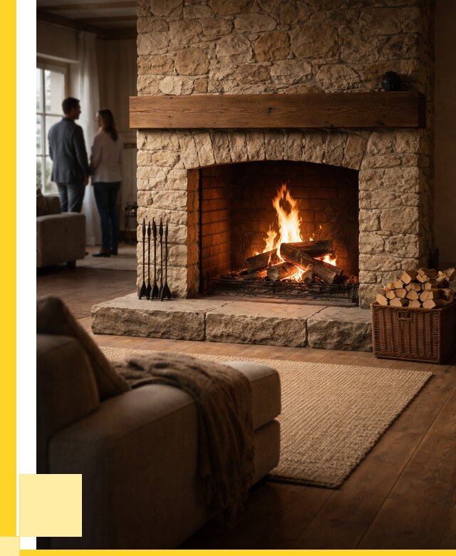 Открытые камины под ключ в Владимире от 155625 р. ЭриданВдм