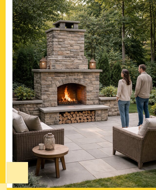 Уличные камины из кирпича в Владимире от 155625 р. | ЭриданВдм