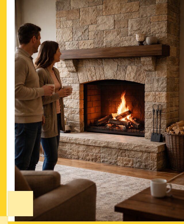 Каменные камины на заказ в Владимире от 186750 р. | ЭриданВдм