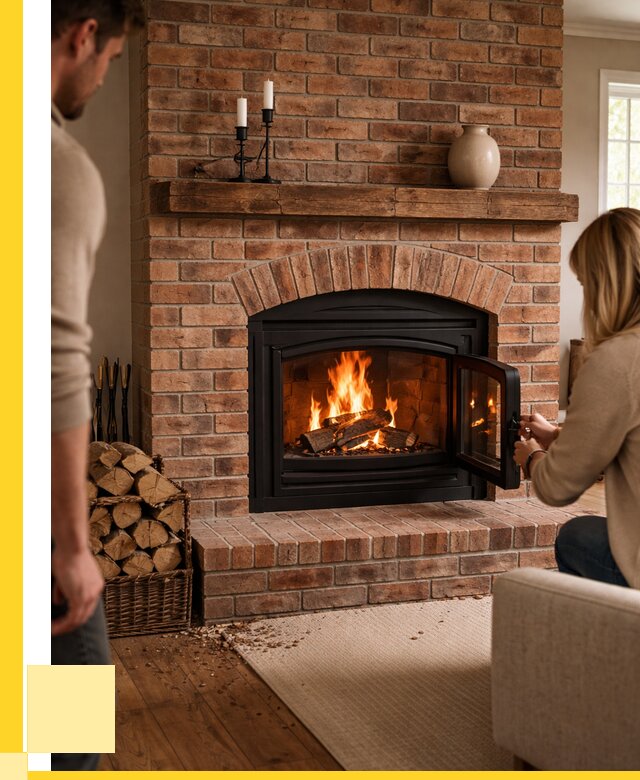 Кирпичные камины под ключ в Владимире от 155625 р. | ЭриданВдм