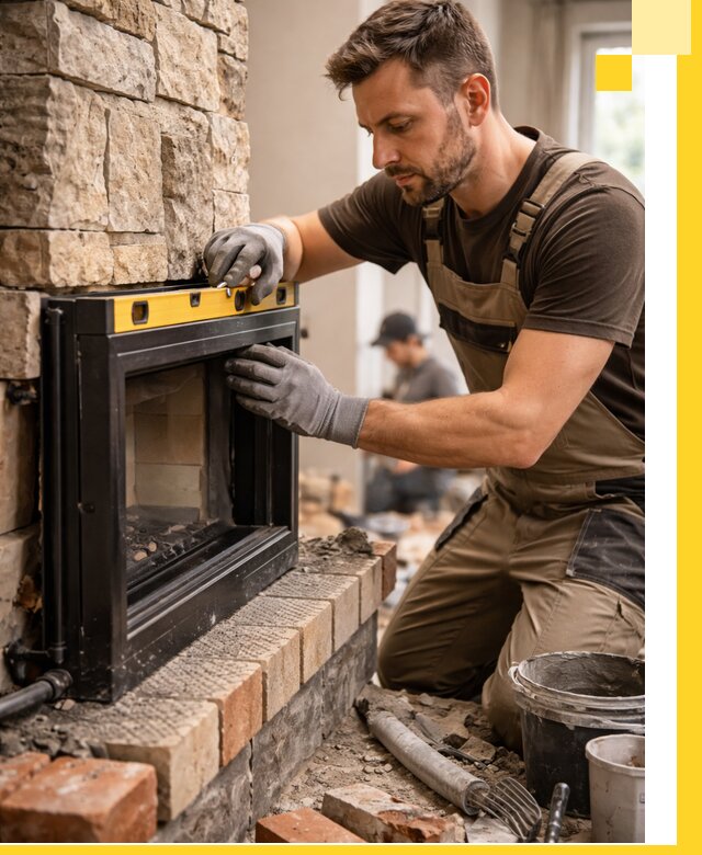 Дровяные камины под ключ в Владимире: монтаж, обустройство