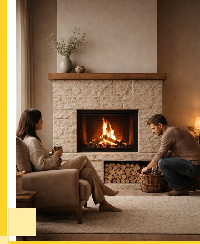 Камины для дома в Владимире под ключ от 155625 р. | ЭриданВдм