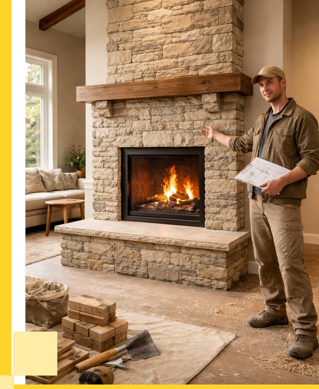 Камины под ключ в Владимире от 186750 р. | ЭриданВдм — установка