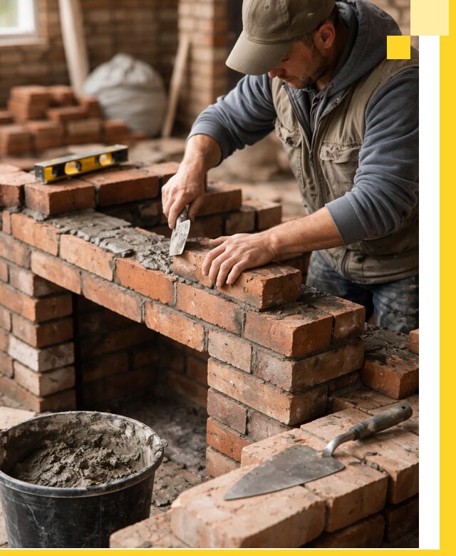 Кладка каминов под ключ в Владимире профессиональная отделка и монтаж