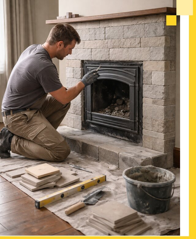 Профессиональный ремонт каминов в Владимире восстановление и сервис