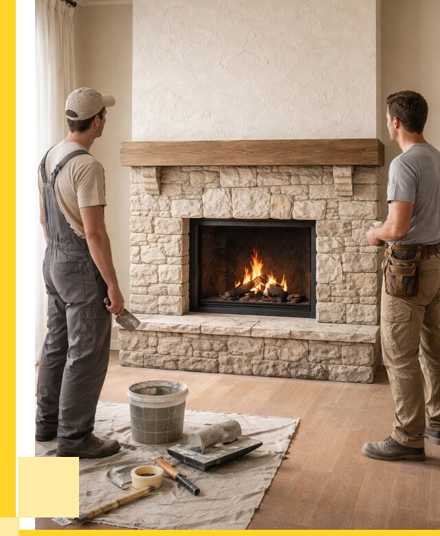 Отделка каминов в Владимире от 6744 р. под ключ | ЭриданВдм