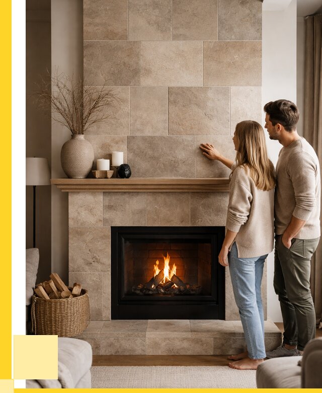 Облицовка каминов керамогранитом в Владимире от 4669 р. | ЭриданВдм