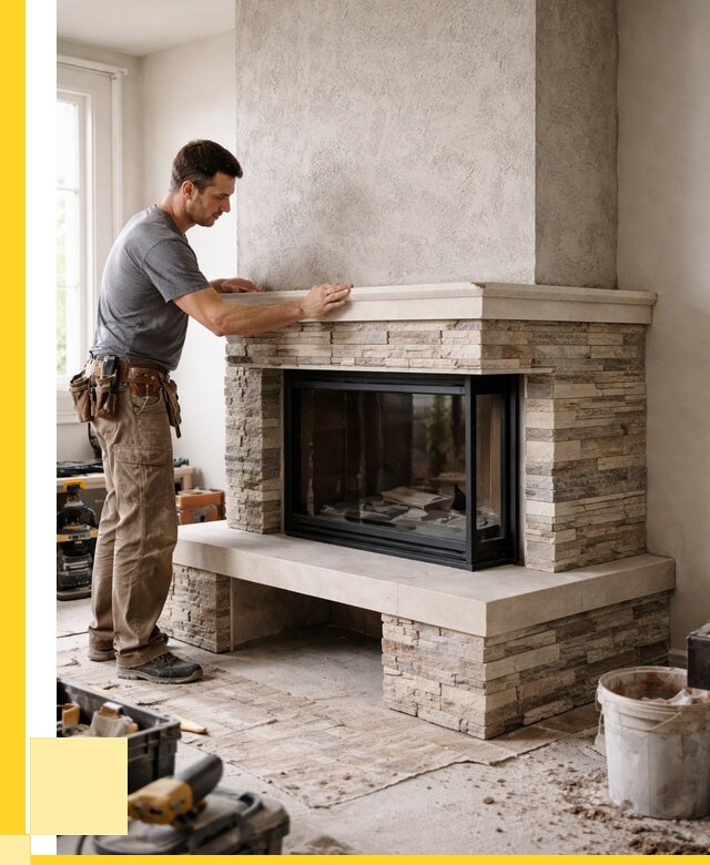 Изготовление каминов под ключ в Владимире от 155625 р. | ЭриданВдм