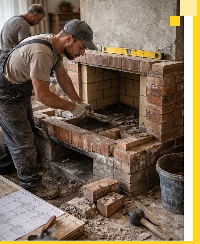 Изготовление и установка каминопечей под ключ в Владимире