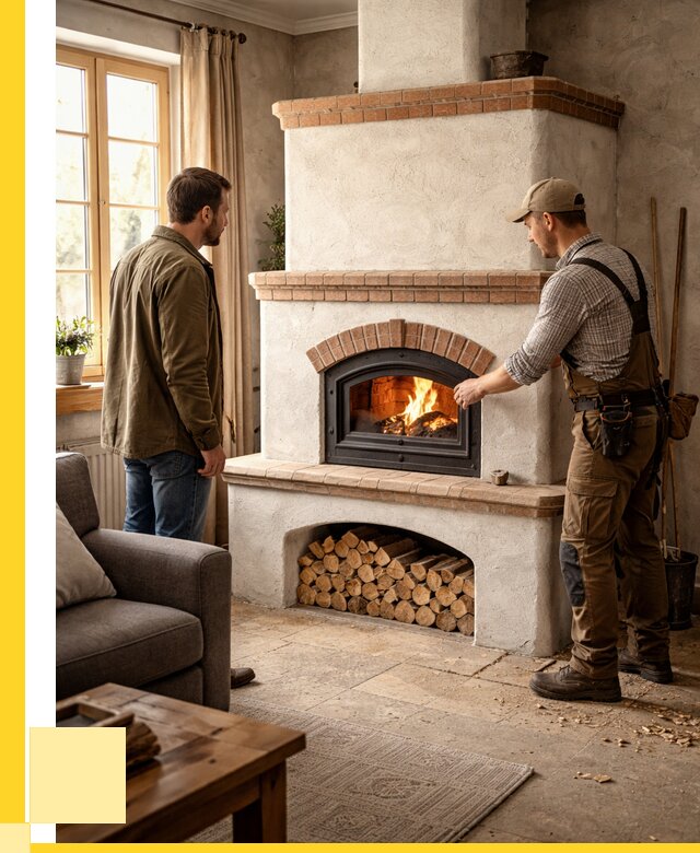 Печи камины в Владимире: кирпичные, изразцовые от 62250 р. | ЭриданВдм