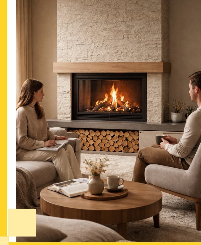 Камины со стеклом в Владимире от 186750 р. | ЭриданВдм — топки 3 стекла