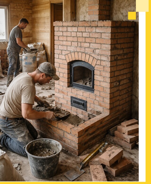 Профессиональное строительство печей в Владимире под ключ