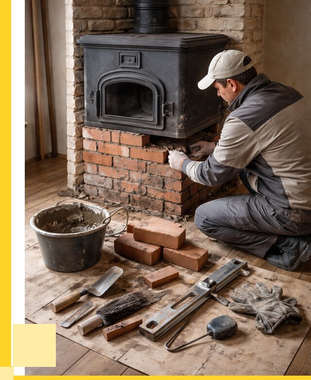 Ремонт печей в Владимире от 12450 р., услуги печника ЭриданВдм