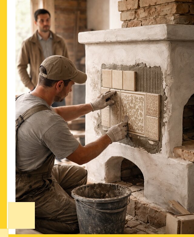 Отделка печей и банных печей в Владимире от 36313 р. | ЭриданВдм