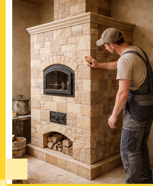 Облицовка печей в Владимире от 4669 р. под ключ | ЭриданВдм