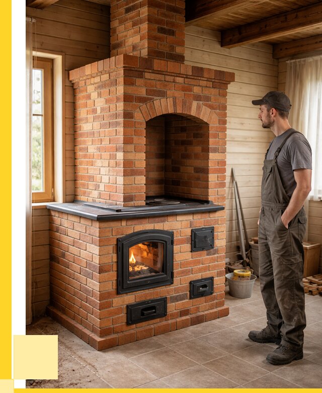 Кирпичные печи в Владимире: купить от 155625 р. | ЭриданВдм