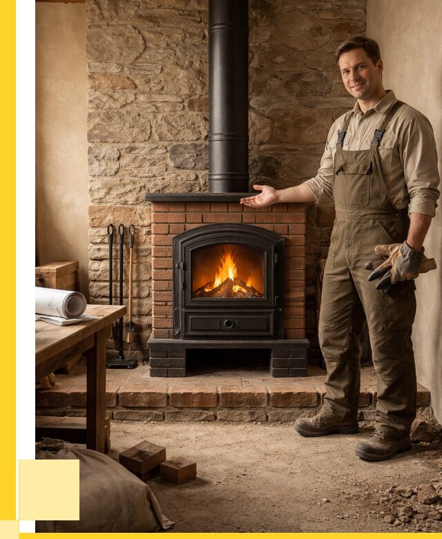 Печи отопительные из кирпича в Владимире от 83000 р., ЭриданВдм