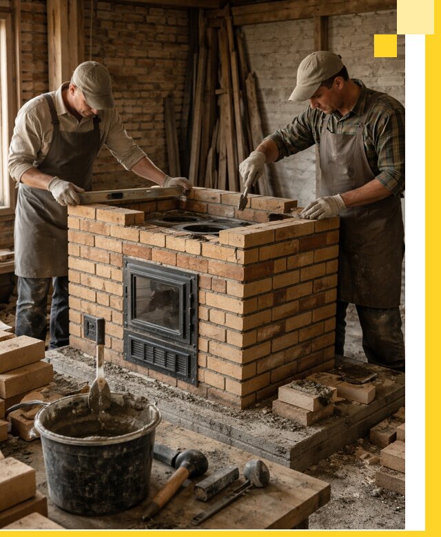 Изготовление и установка варочных печей под ключ в Владимире