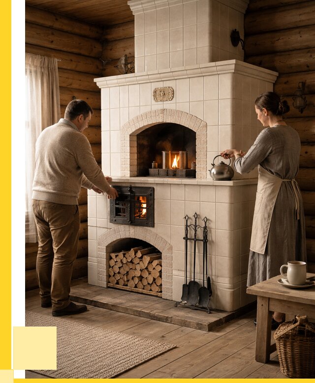 Русские печи в Владимире: установка от 155625 р. ЭриданВдм