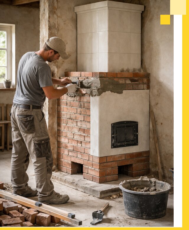 Изготовление и установка печей-голландок под ключ в Владимире