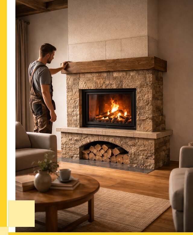 Печи камины для дома под ключ в Владимире от 57063 р. | ЭриданВдм