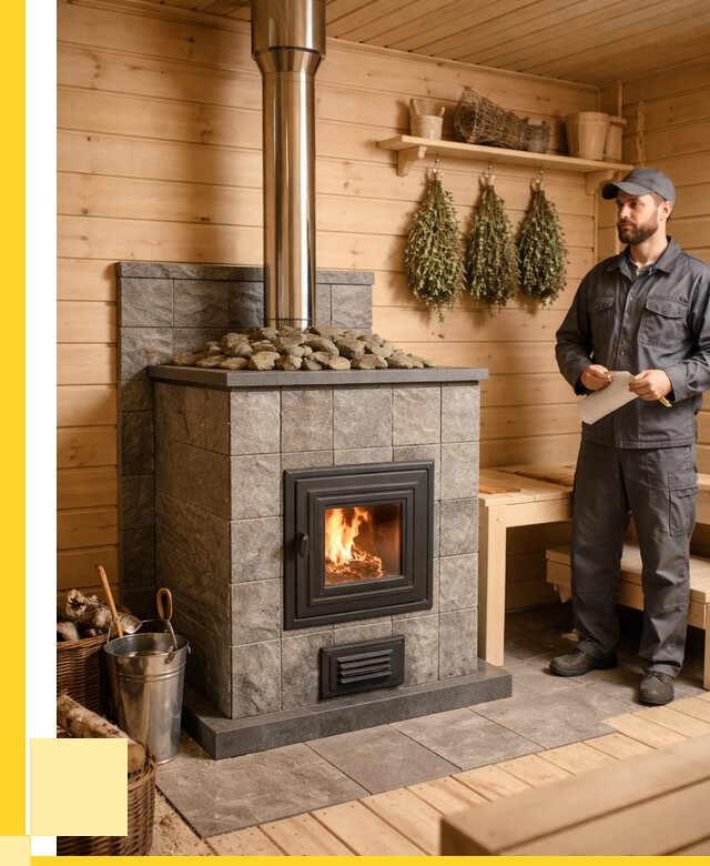 Печи для бани под ключ в Владимире от 124500 р. | ЭриданВдм