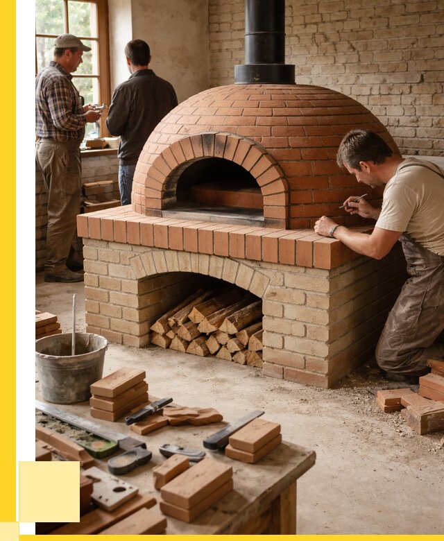 Помпейская печь дровяная для пиццы в Владимире | ЭриданВдм от 207500 р.