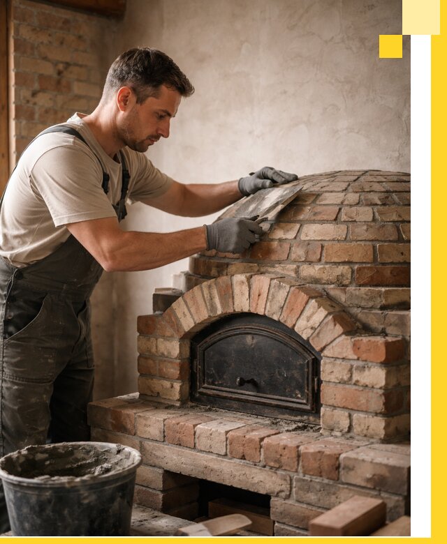 Изготовление и монтаж помпейских печей на заказ в Владимире