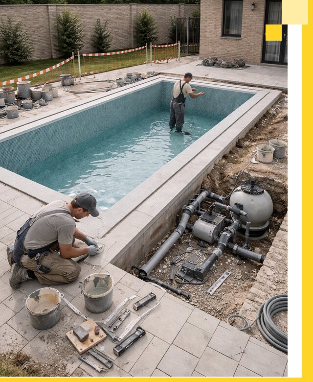 Строительство бассейнов под ключ в Владимире: проекты и монтаж