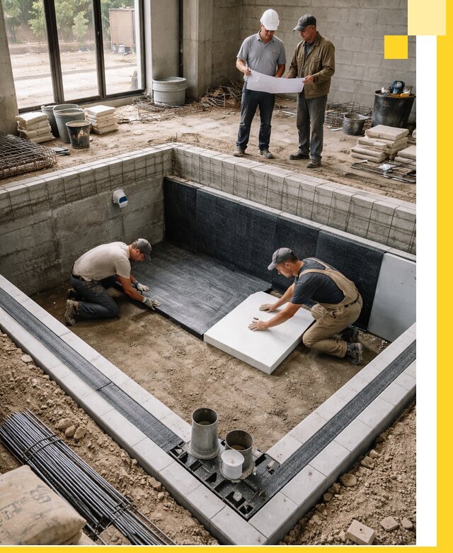 Проекты частных и общественных бассейнов под ключ в Владимире