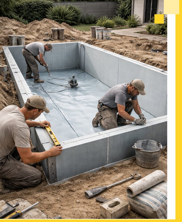 Профессиональный монтаж бассейнов под ключ в Владимире с гарантией