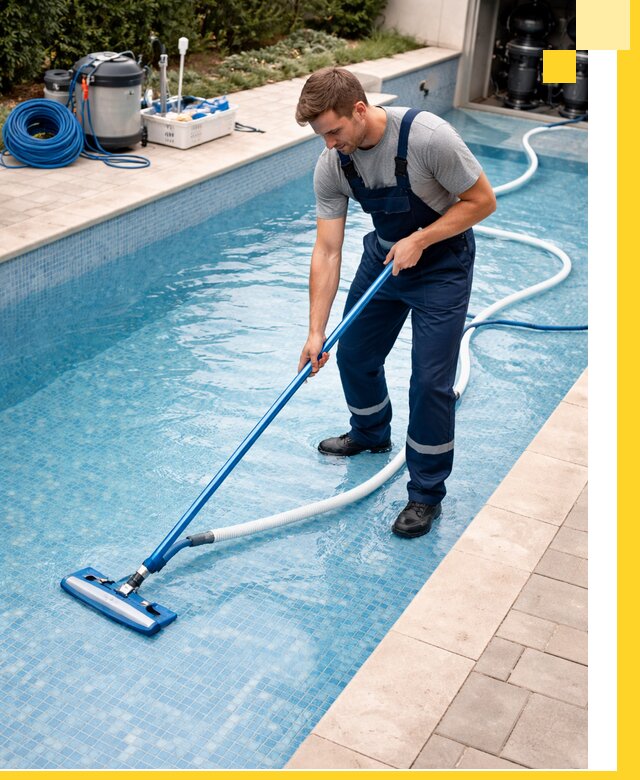 Профессиональная чистка бассейнов и фильтров в Владимире под ключ