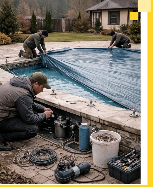 Консервация бассейнов в Владимире: подготовка к длительному хранению