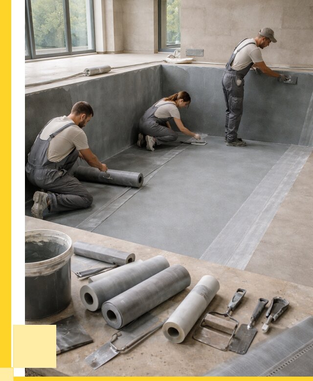 Гидроизоляция бассейнов в Владимире от 2075 р., ЭриданВдм