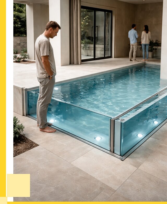 Стеклянные бассейны в Владимире от 1245000 р. | ЭриданВдм — мозаика