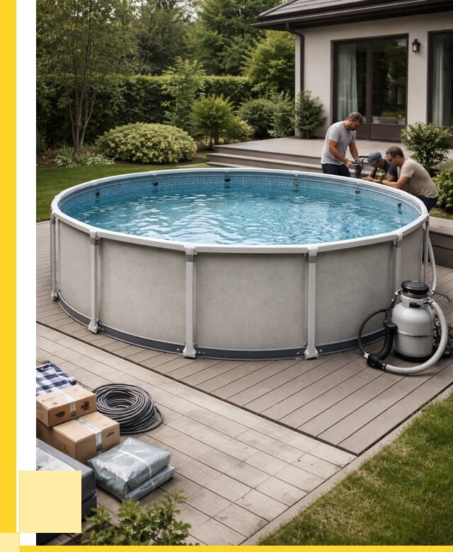 Купить каркасные бассейны в Владимире от 46688 р. | ЭриданВдм