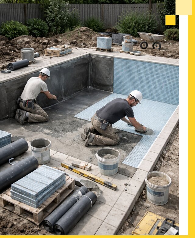 Проектирование и строительство стационарных бассейнов в Владимире