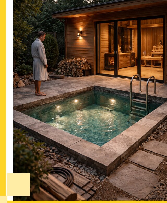 Бани с бассейном под ключ в Владимире от 98563 р. | ЭриданВдм