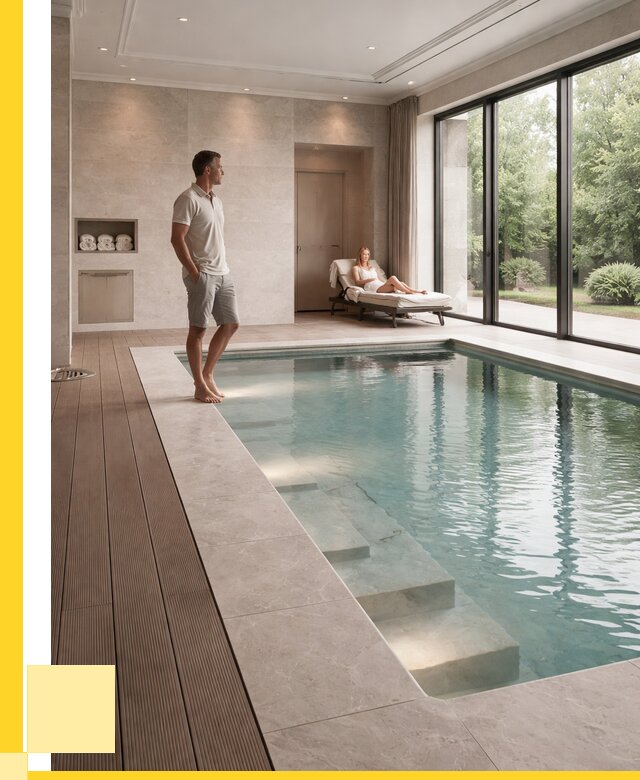 Бассейны в коттедже под ключ в Владимире от 1245000 р. | ЭриданВдм