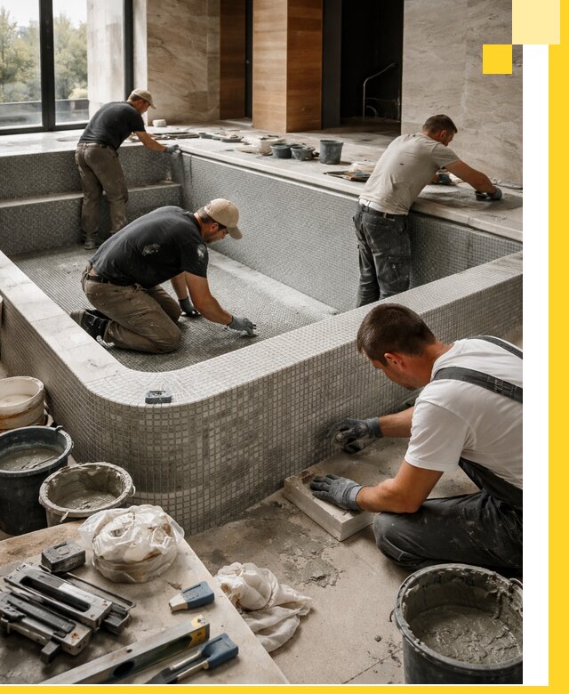 Строительство и установка СПА бассейнов под ключ в Владимире