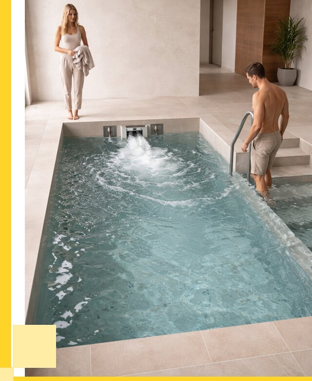 Бассейн с противотоком в Владимире от 259375 р. | ЭриданВдм