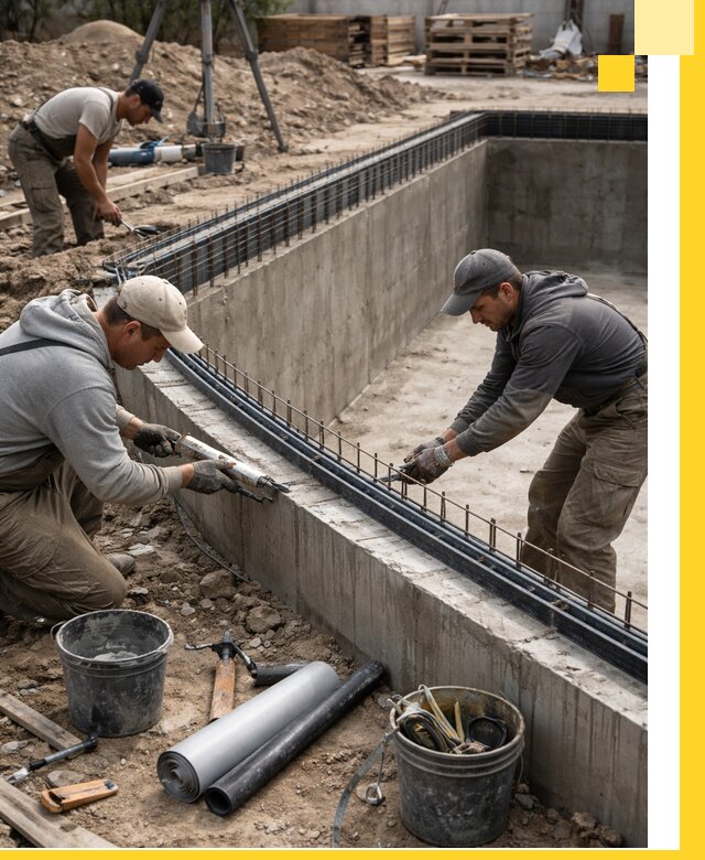 Качественный монтаж чаши бассейна в Владимире под ключ с гарантией