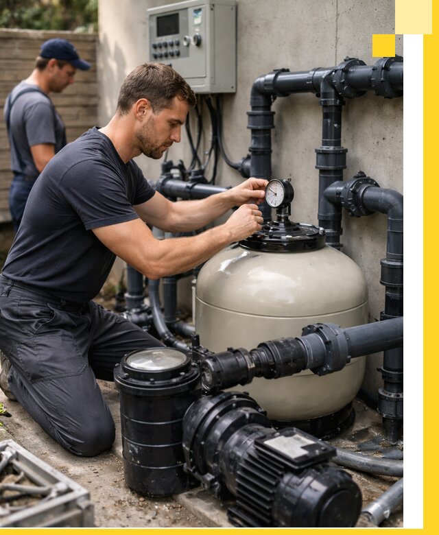 Поставка и монтаж фильтровального оборудования для бассейнов в Владимире