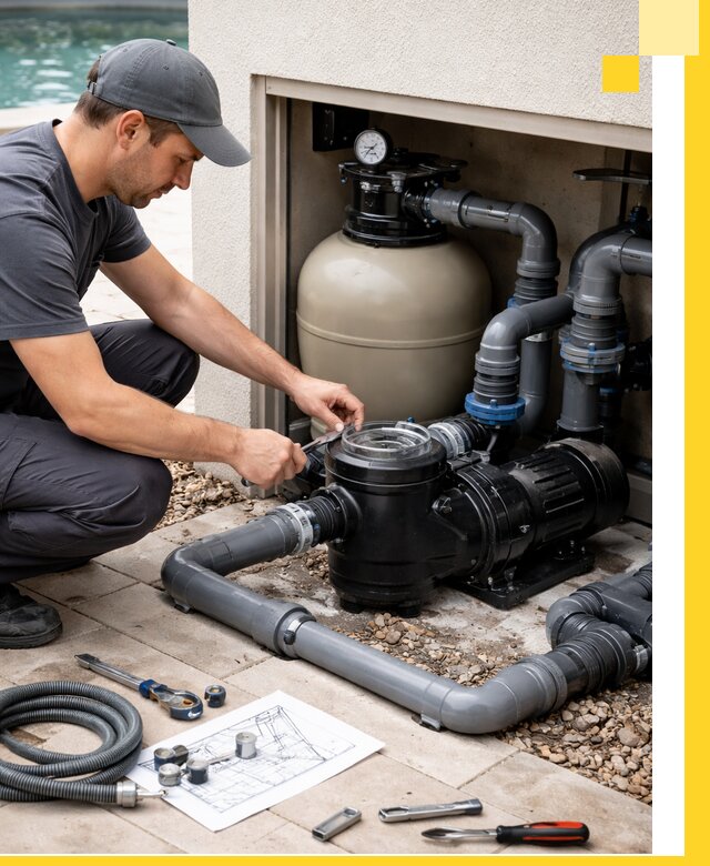 Поставка, монтаж и сервис насосов для бассейнов в Владимире