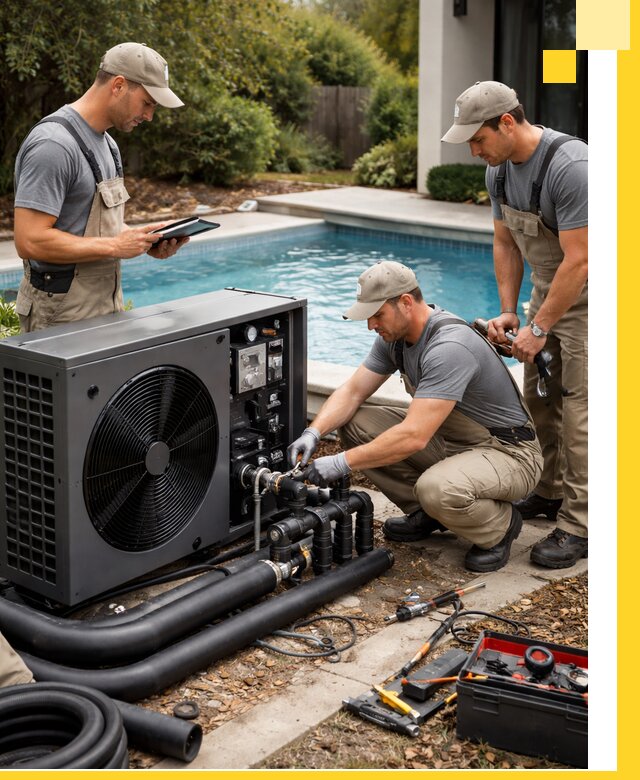 Проектирование и установка тепловых насосов для бассейнов в Владимире