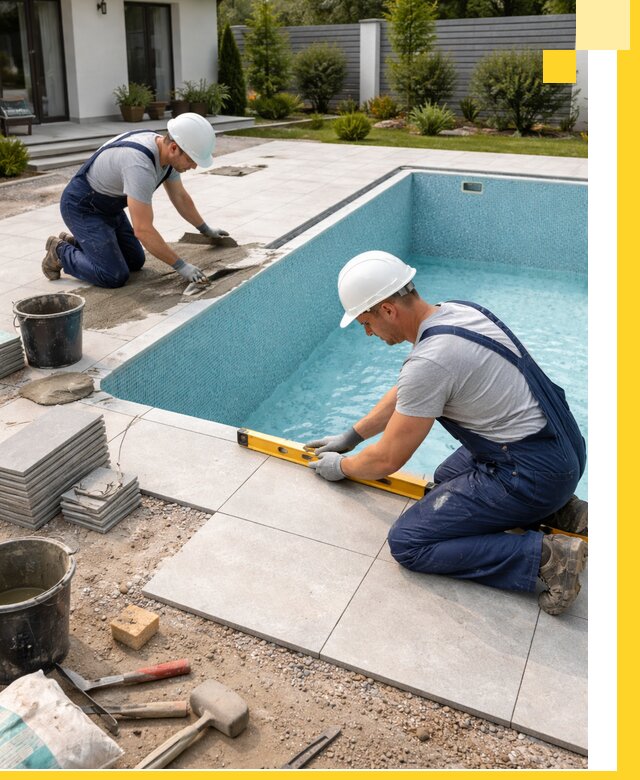 Строительство и монтаж плавательных бассейнов под ключ в Владимире