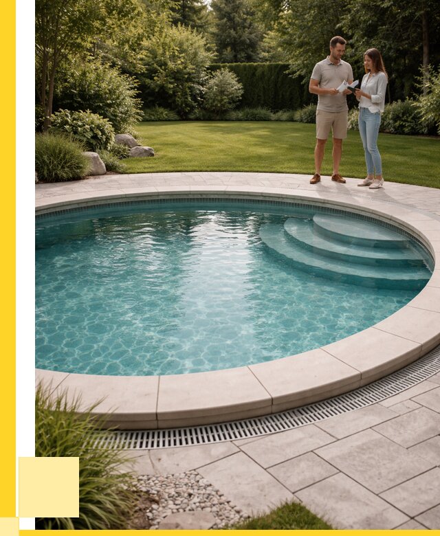 Круглые каркасные бассейны купить в Владимире от 259375 р. | ЭриданВдм