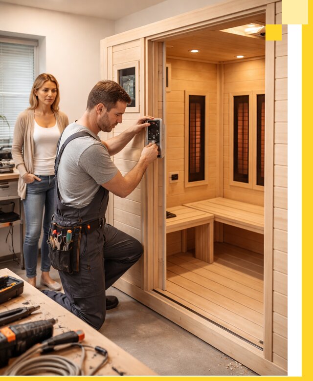 Инфракрасные сауны под ключ в Владимире продажа и установка