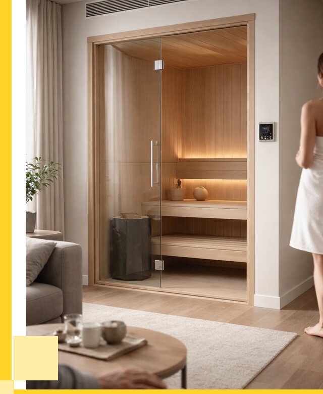 Сауна в квартире под ключ в Владимире от 124500 р. ЭриданВдм