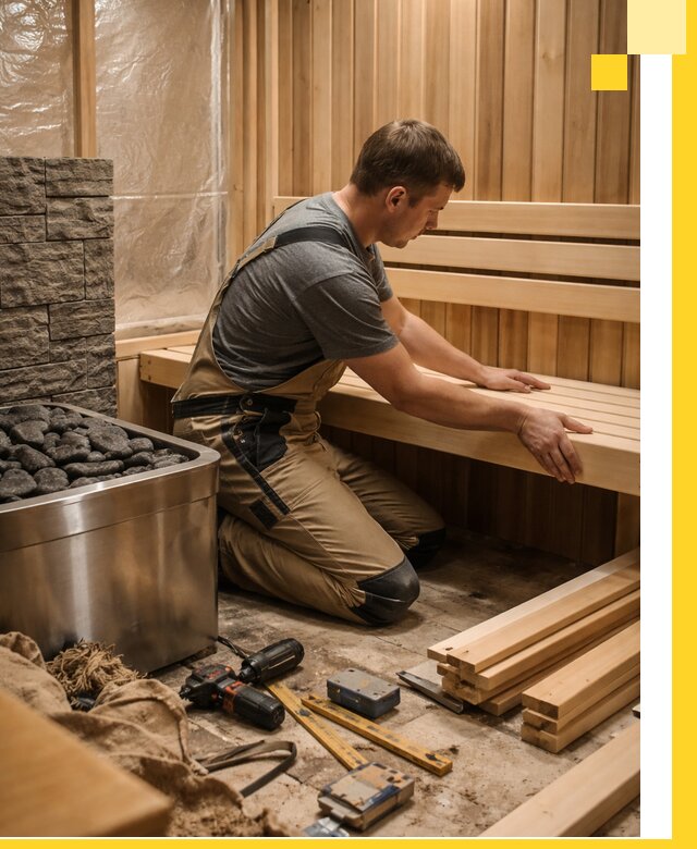 Сауны для дома под ключ с проектированием и монтажом в Владимире